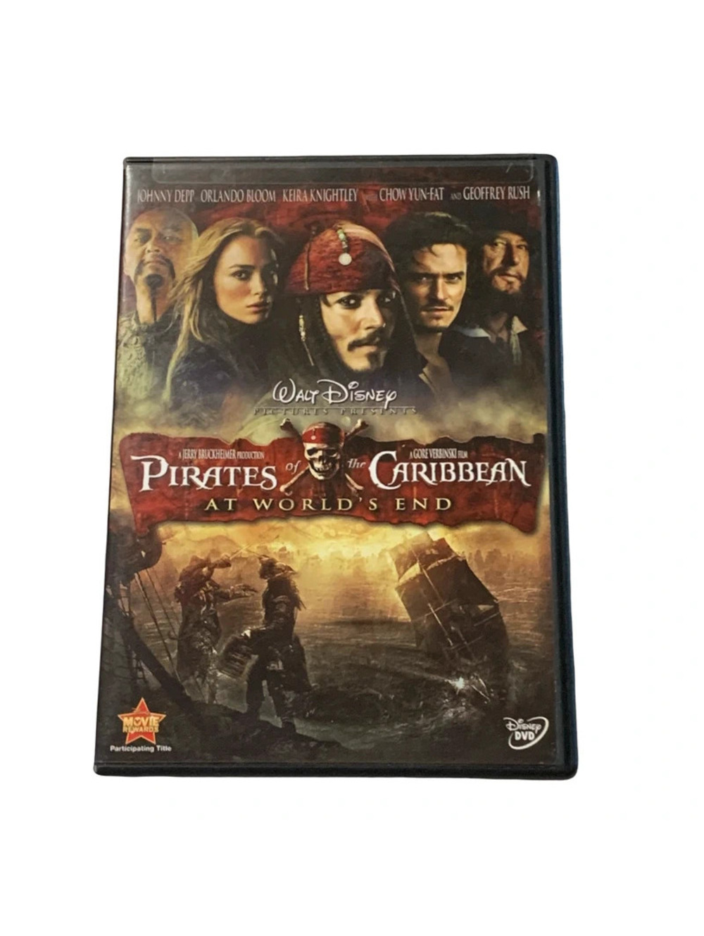 Disney Pirates of the Caribbean At World's End DVD 2007 PG-13 Action